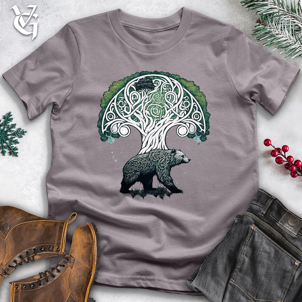 Celtic Bear Of Life Cotton Tee