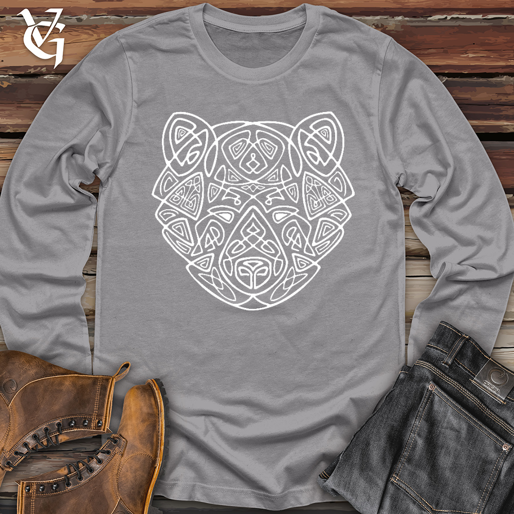 Bear Head Celtic Style Long Sleeve