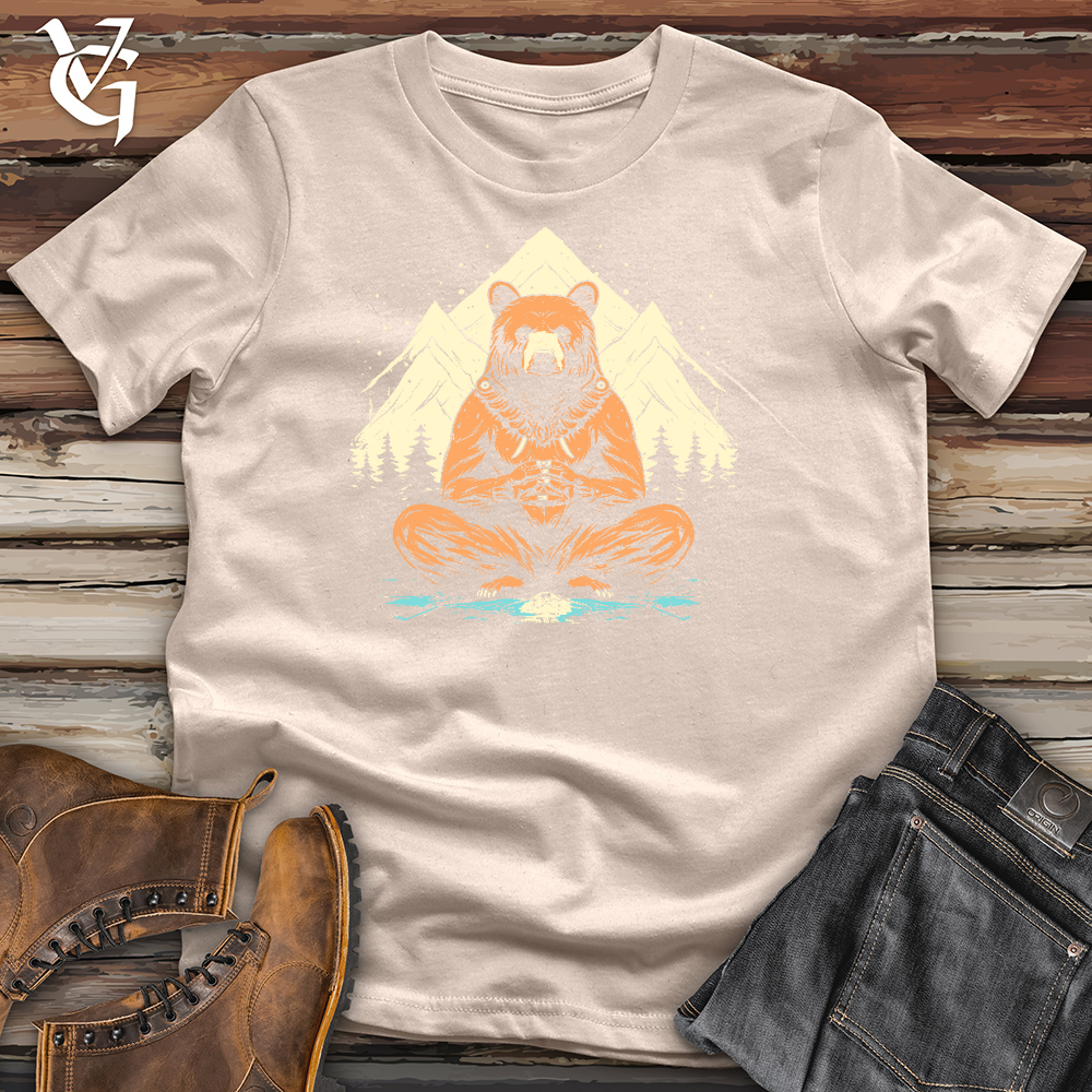 A Bears in Mountain Pose Cotton Tee