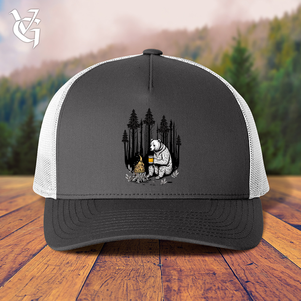 Bear Happy Hour Trucker Cap