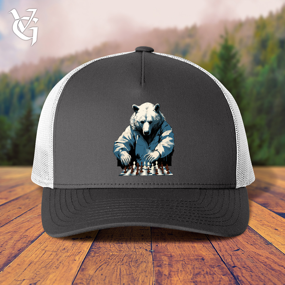 Bear Chess Master Trucker Cap