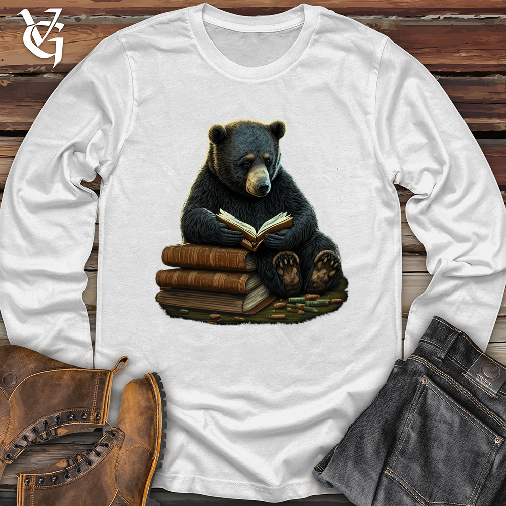 Studious Bear Softstyle Long Sleeve