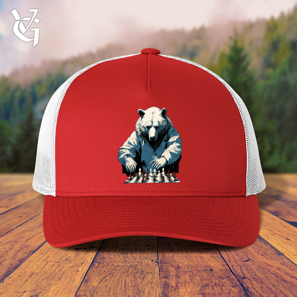 Bear Chess Master Trucker Cap