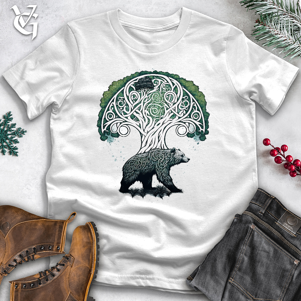 Celtic Bear Of Life Cotton Tee