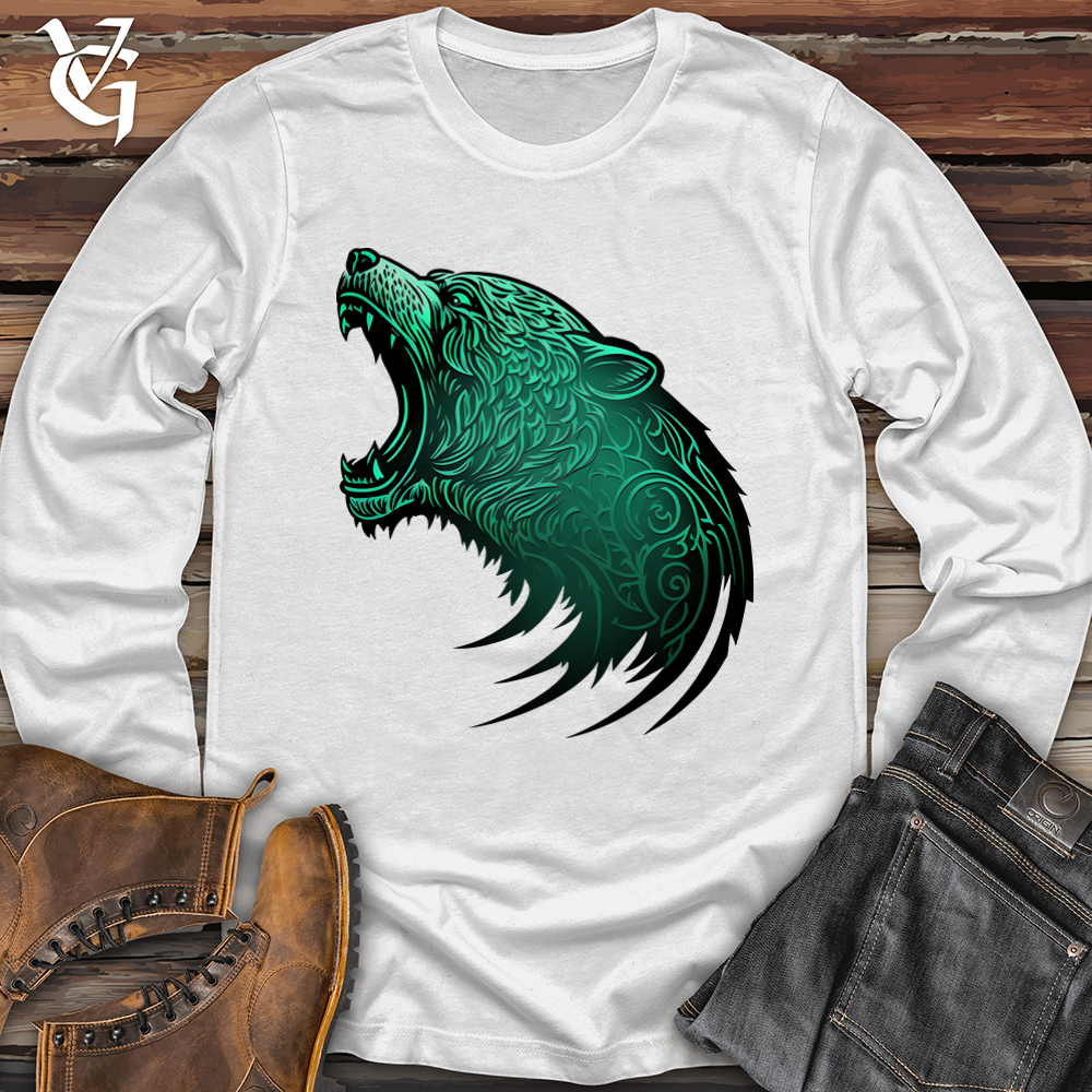 Bear Attack Softstyle Softstyle Long Sleeve