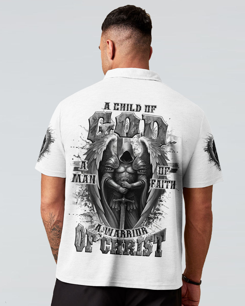 A Warrior Of Christ Men's All Over Print Shirt - Yhlt0302251