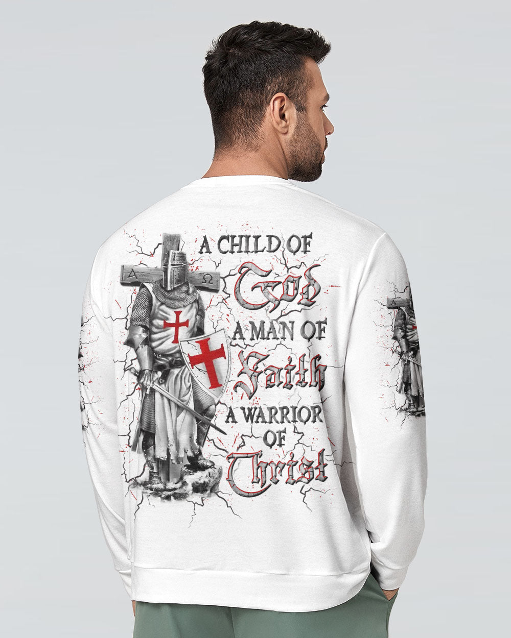 A Warrior Of Christ Men's All Over Print Shirt - Yhln1508241