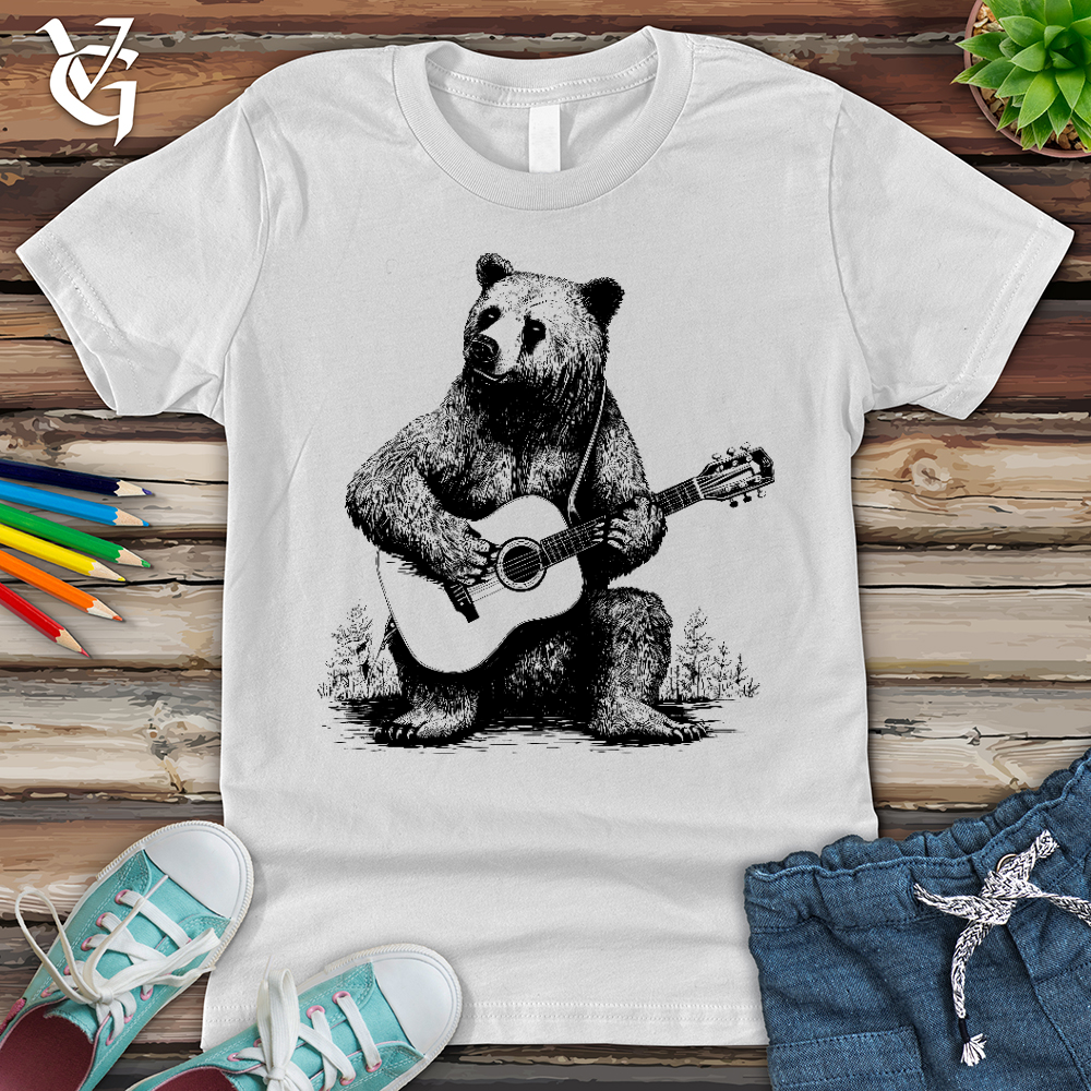 Bear Guitarist Youth Tee