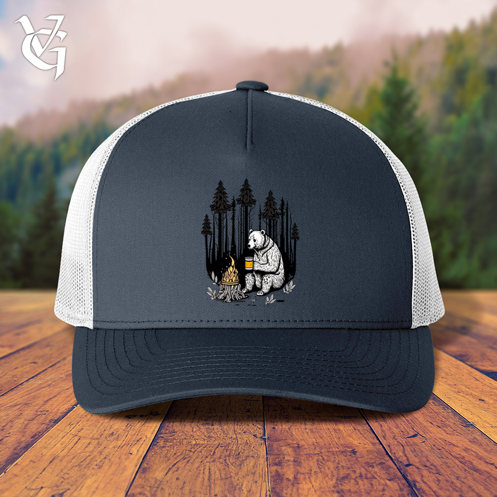 Bear Happy Hour Trucker Cap