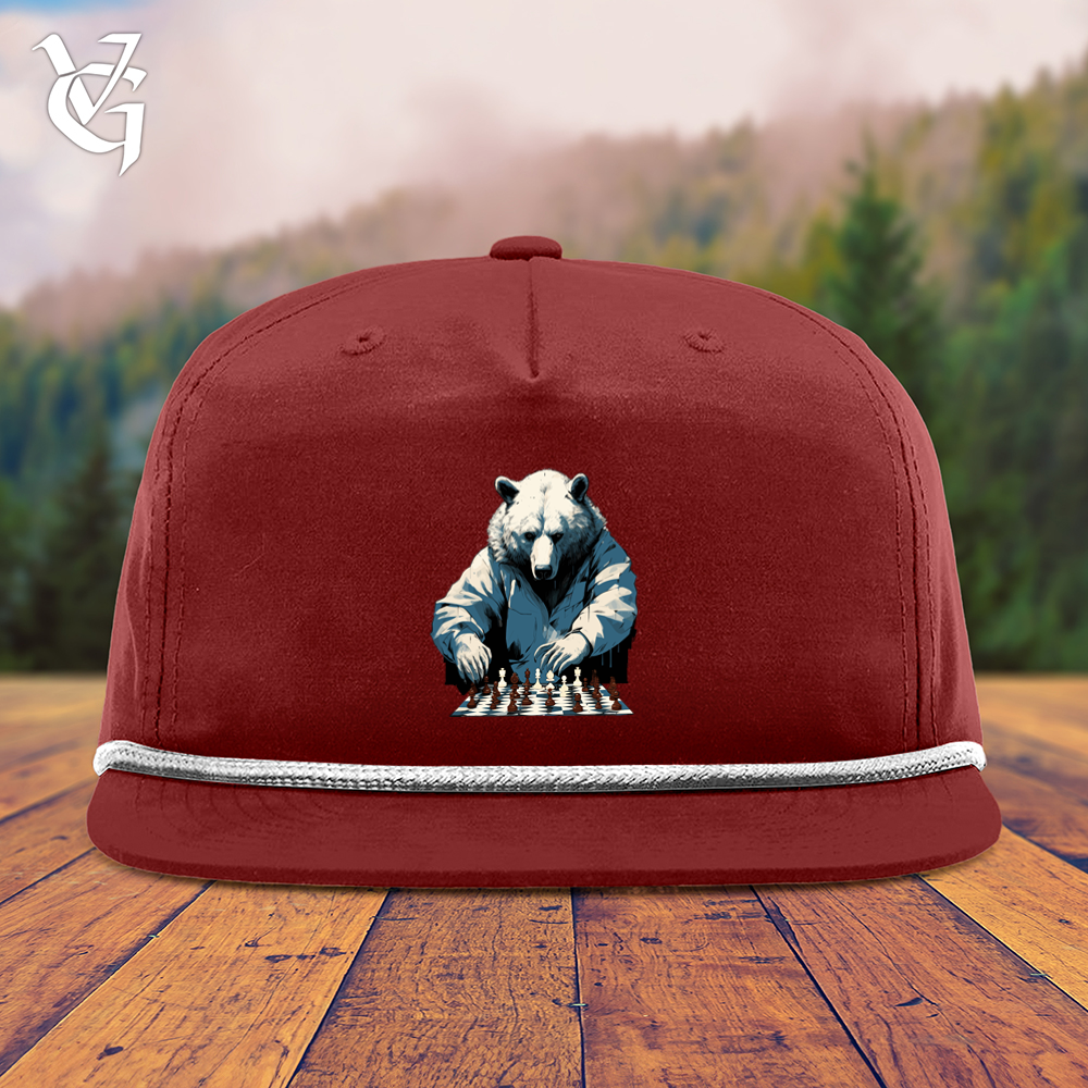 Bear Chess Master Snapback Cap