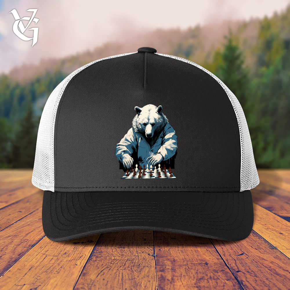 Bear Chess Master Trucker Cap