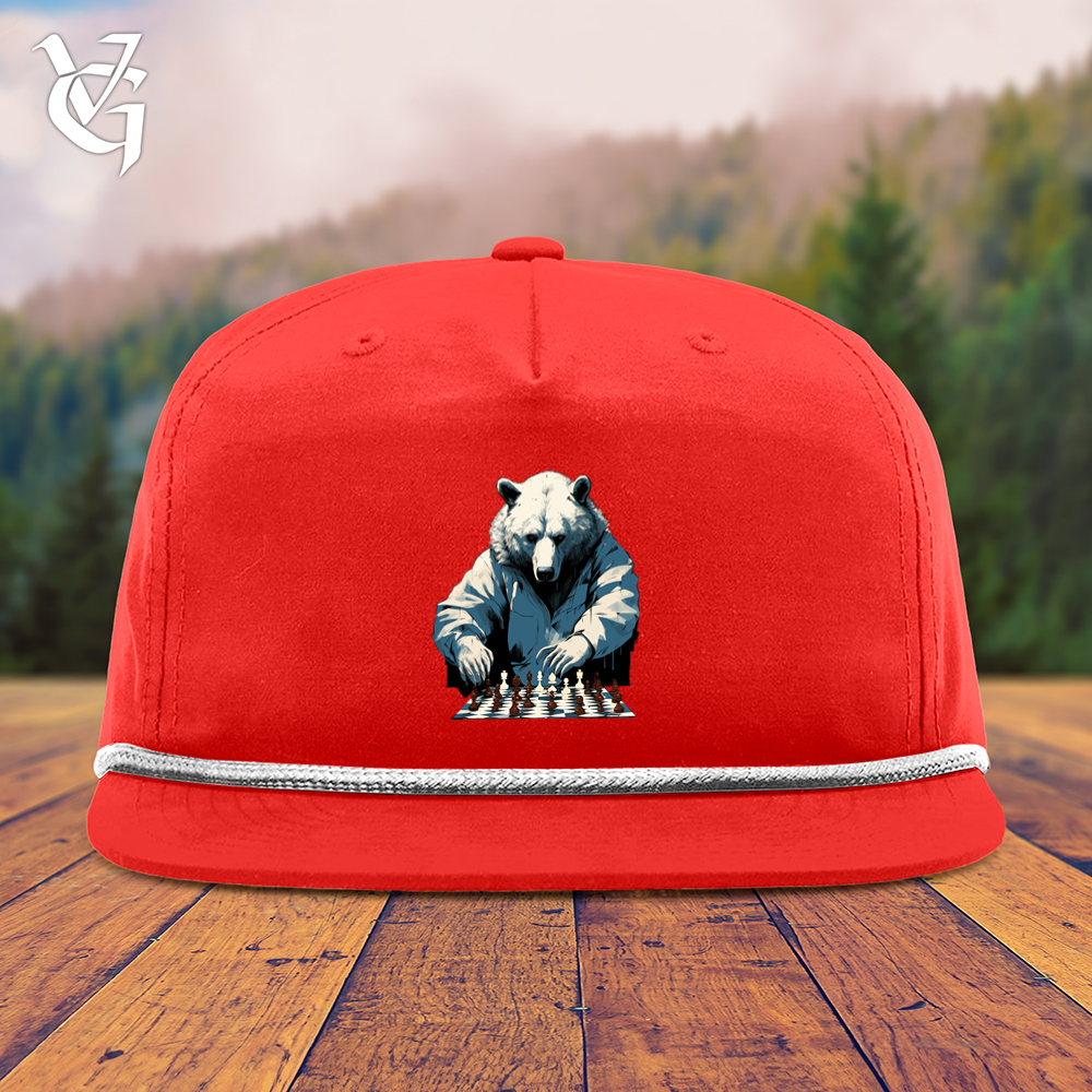 Bear Chess Master Snapback Cap