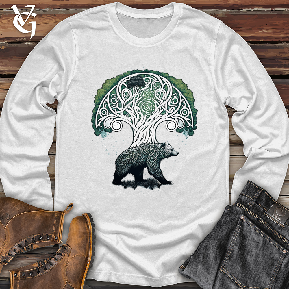 Celtic Bear Of Life Softstyle Long Sleeve