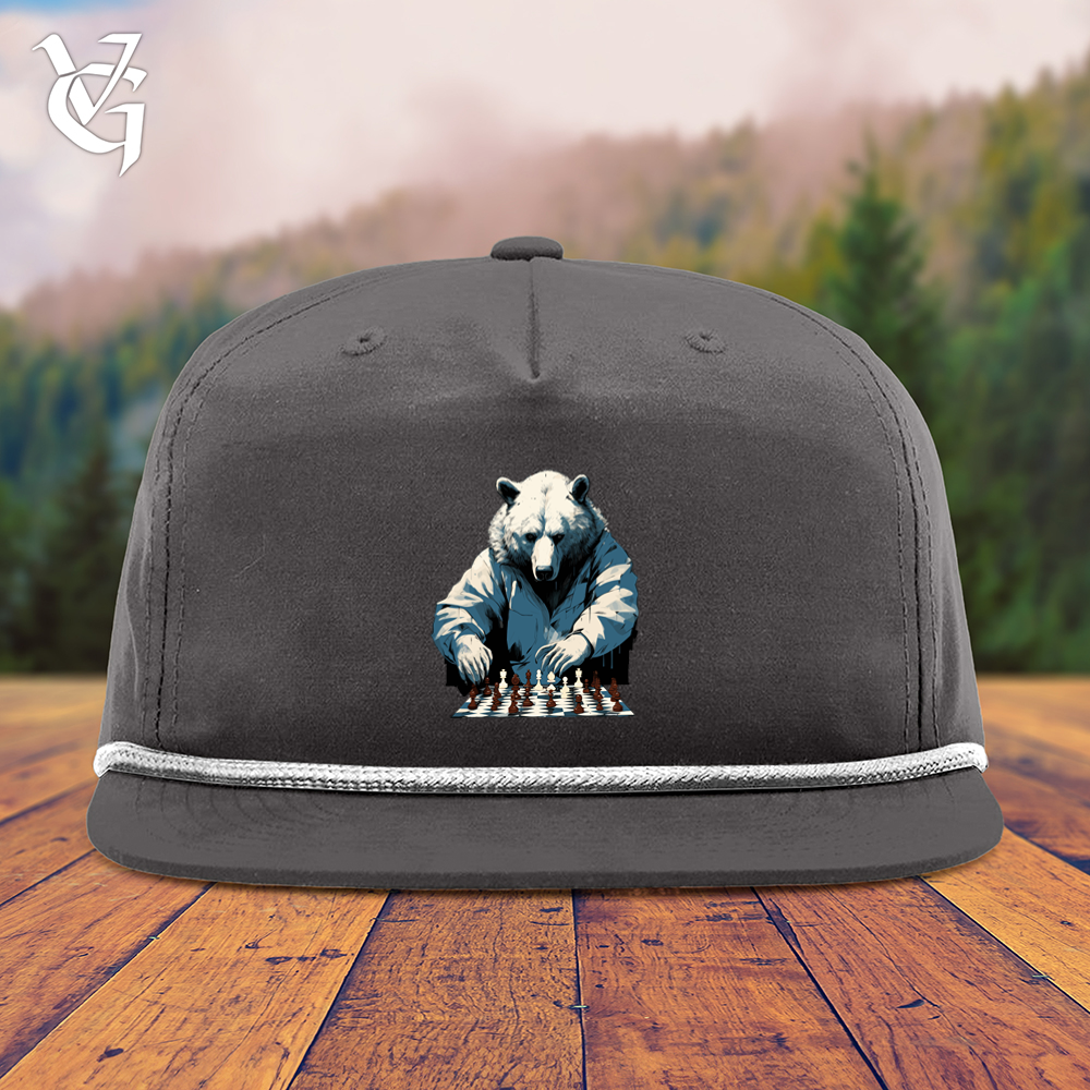 Bear Chess Master Snapback Cap