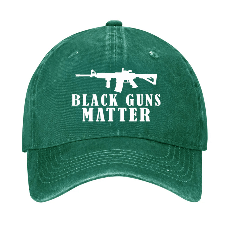 Black Guns Matter Cap (Free Customization)