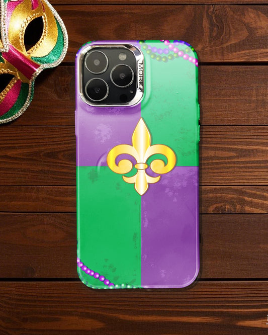 Carnival Print Printed iPhone Electroplating Frosted Phone Case