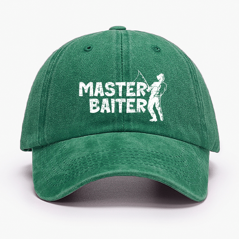 Master Baiter Fishing Baseball Cap (Free Customization)