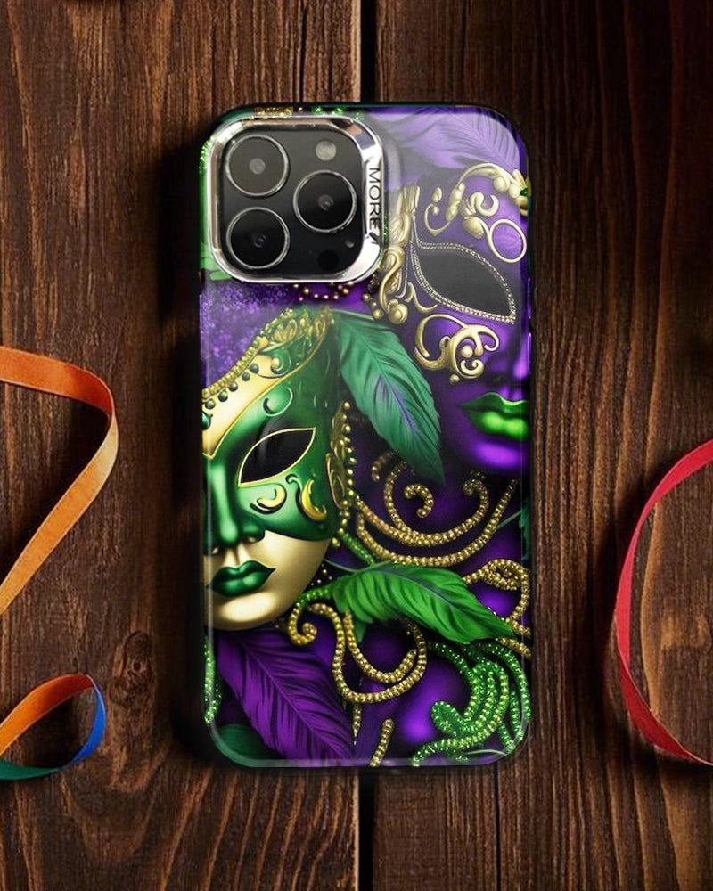 Carnival Print Printed iPhone Electroplating Frosted Phone Case