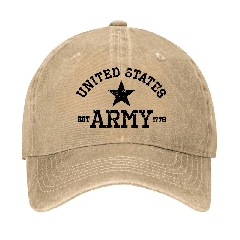 UNITED STATES ARMY EST. 1775 Cap (Free Customization)