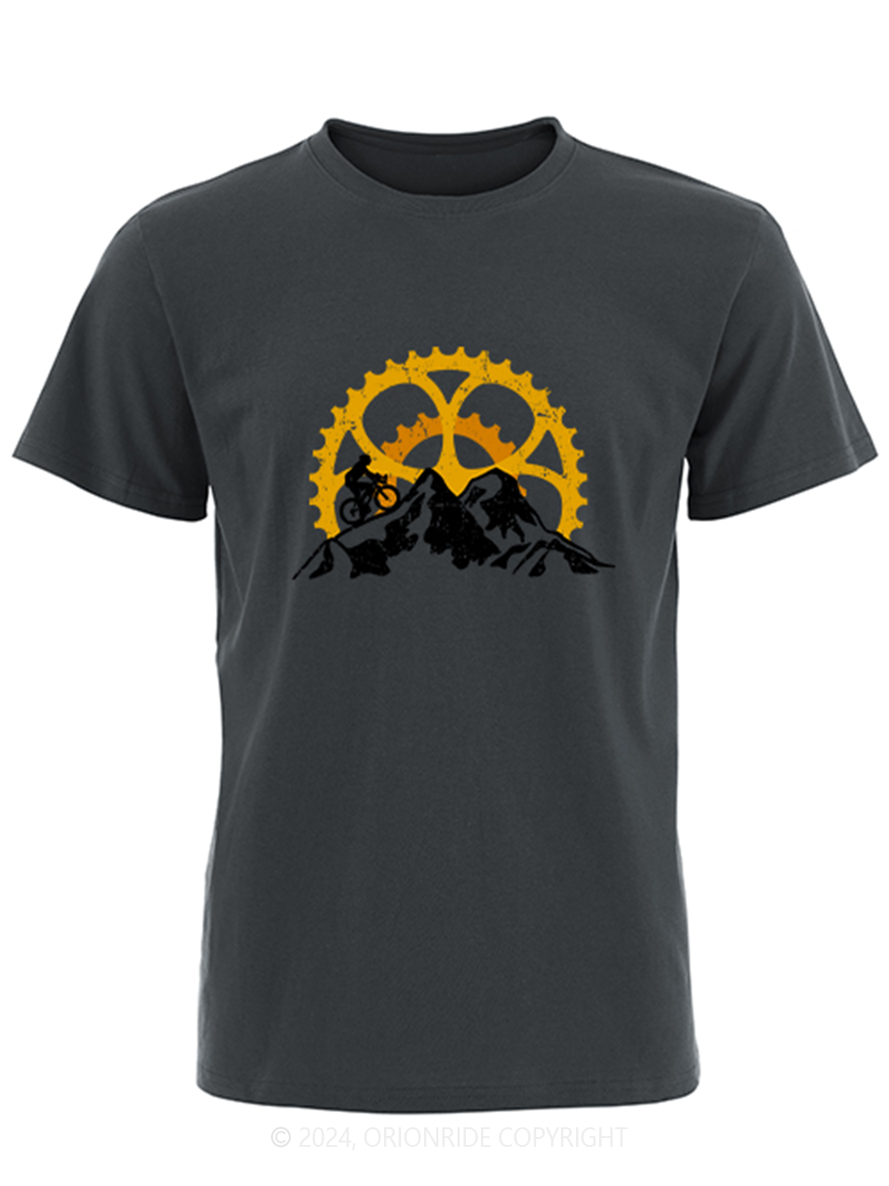 Orionride Short Sleeves Gearwheal Bike T-Shirt