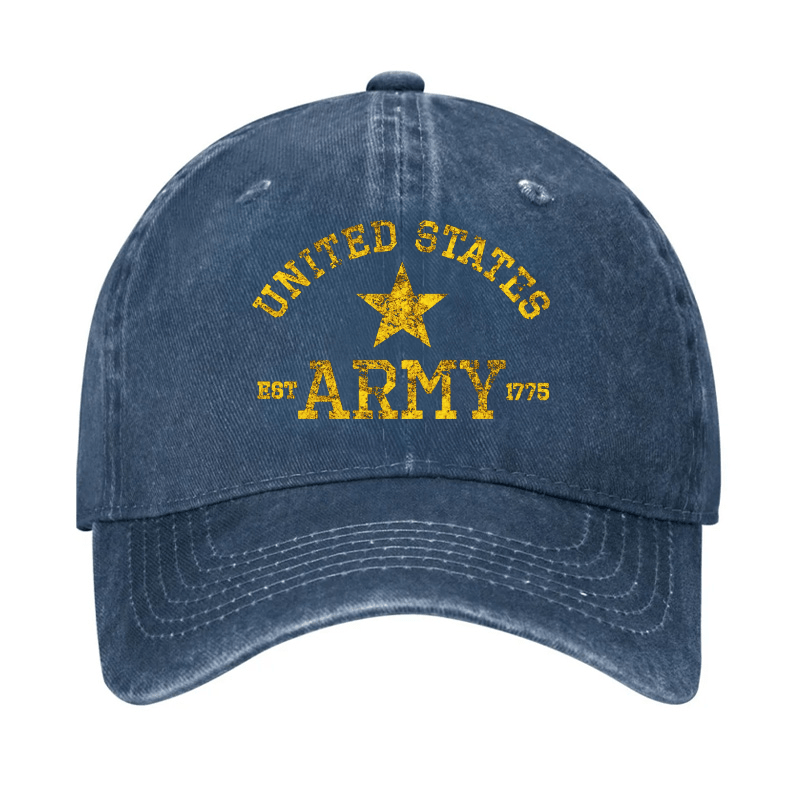 UNITED STATES ARMY EST. 1775 Cap (Free Customization)