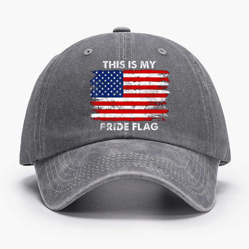 This Is My Pride Flag USA Flag Print Cap