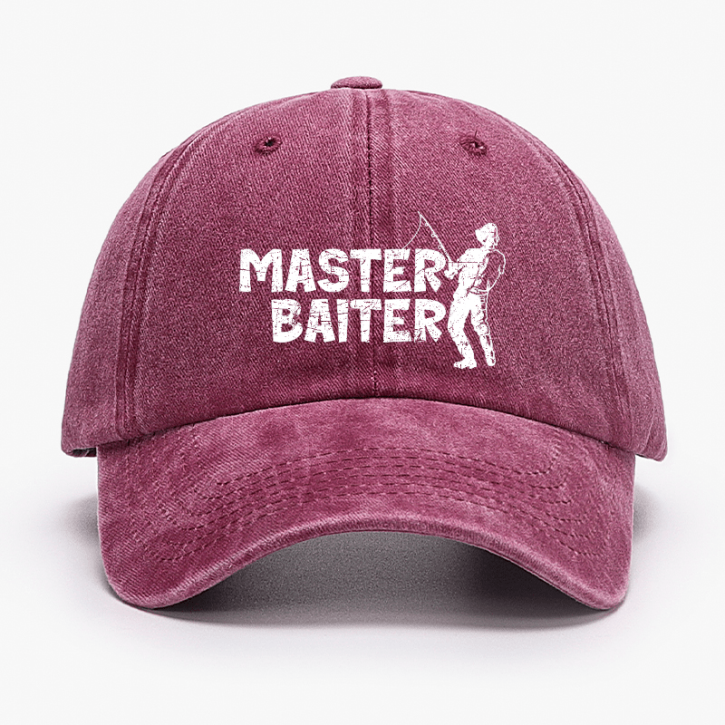 Master Baiter Fishing Baseball Cap (Free Customization)