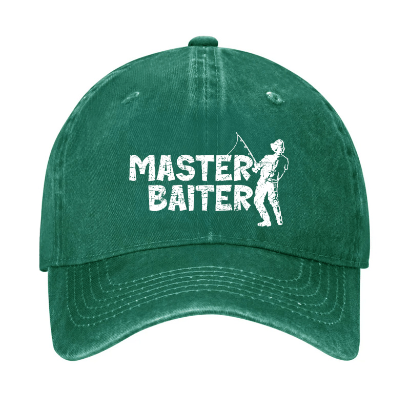 Master Baiter Fishing Baseball Cap (Free Customization)