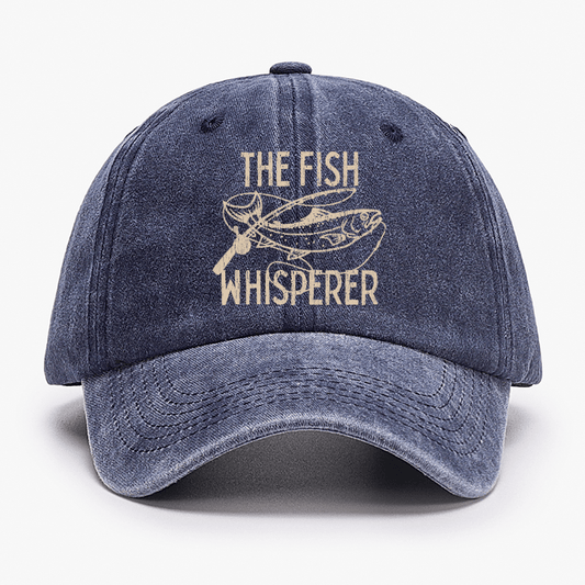 The Fish Whisperer Funny Fishing Cap (Free Customization)