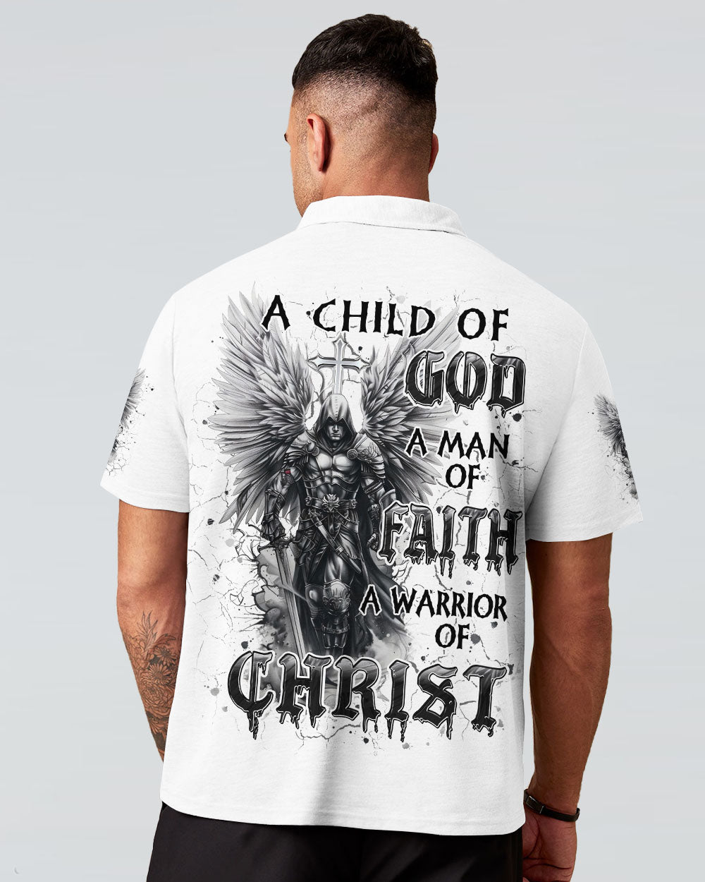 A Warrior Of Christ Men's All Over Print Shirt - Tlpq0411241