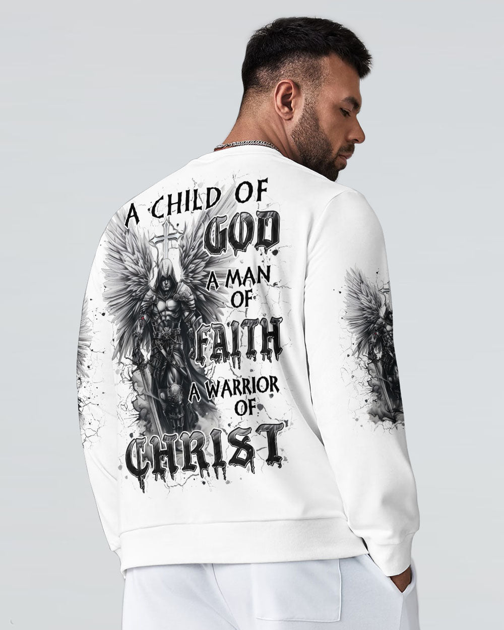 A Warrior Of Christ Men's All Over Print Shirt - Tlpq0411241