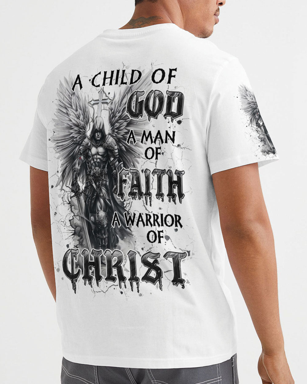 A Warrior Of Christ Men's All Over Print Shirt - Tlpq0411241