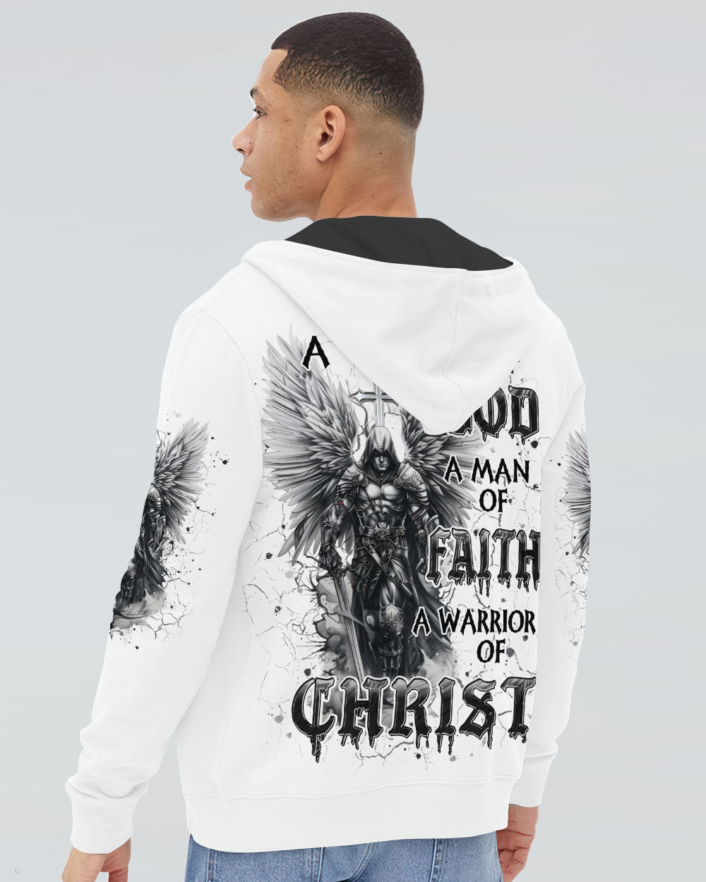 A Warrior Of Christ Men's All Over Print Shirt - Tlpq0411241