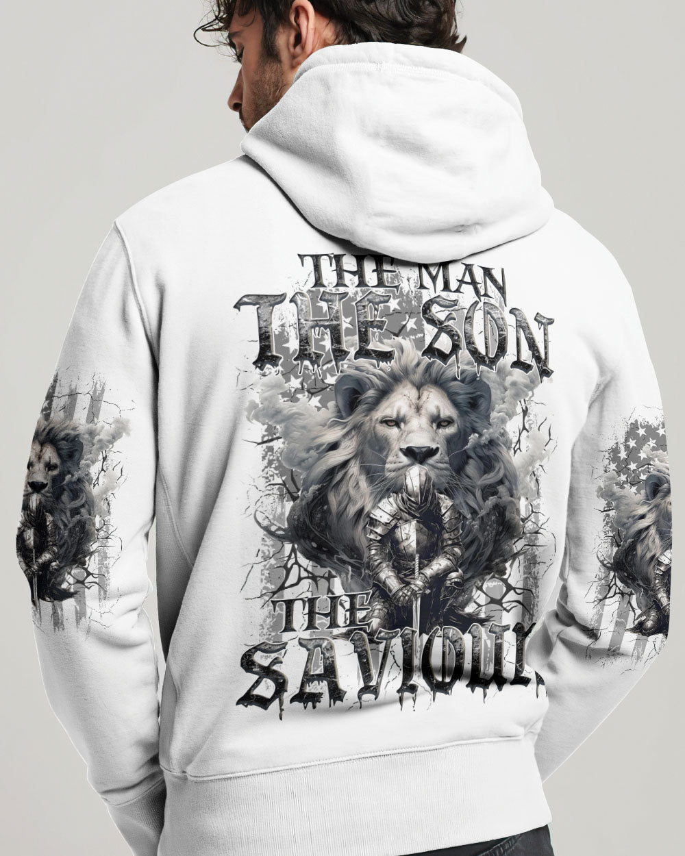 The Man The Son The Saviour Lion Men's All Over Print Shirt - Tyqy2608242