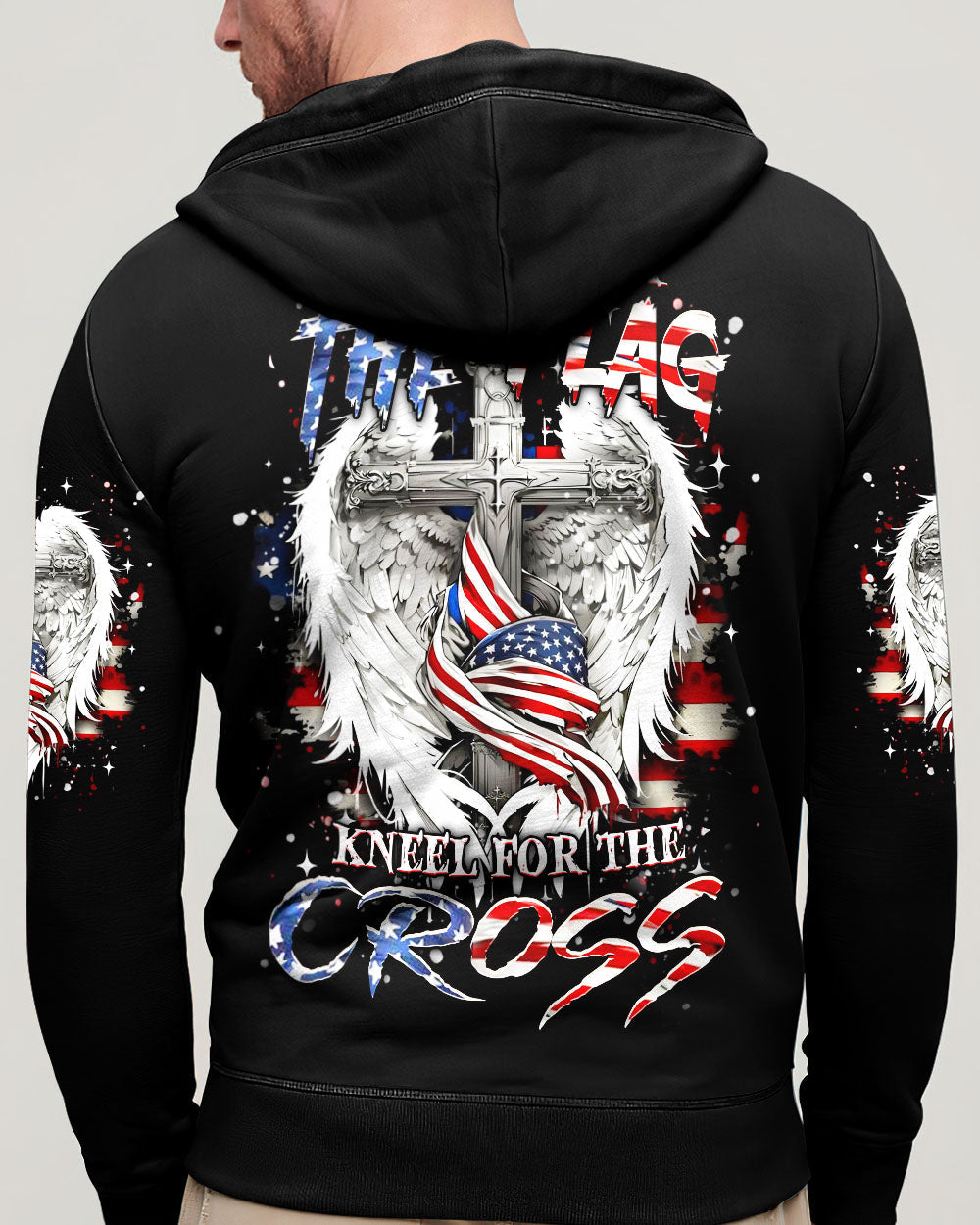 Stand For The Flag Kneel For The Cross Men's All Over Print Shirt - Yhhn0303254