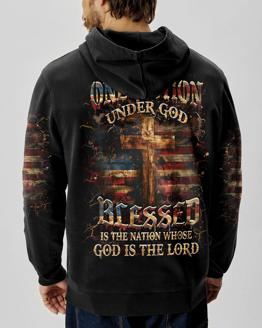 Blessed Is The Nation Whose God Is The Lord Men's All Over Print Shirt - Yhhn2612242