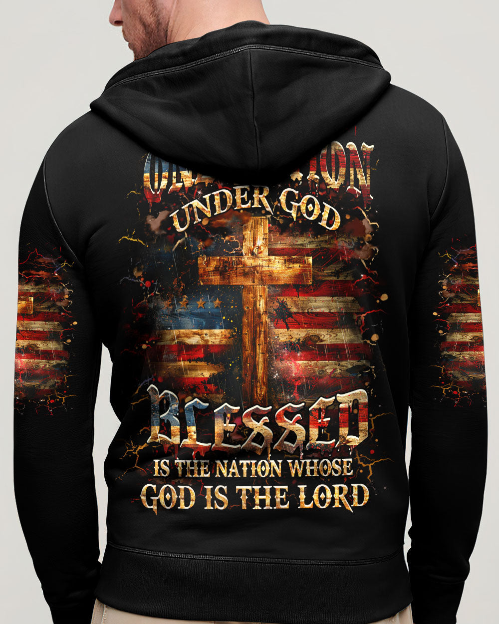 Blessed Is The Nation Whose God Is The Lord Men's All Over Print Shirt - Yhhn2612242