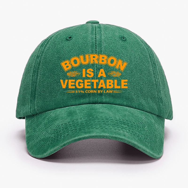 Bourbon Is A Vegetable 51% Corn By Law Cap