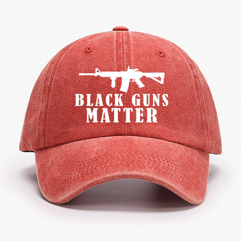 Black Guns Matter Cap (Free Customization)