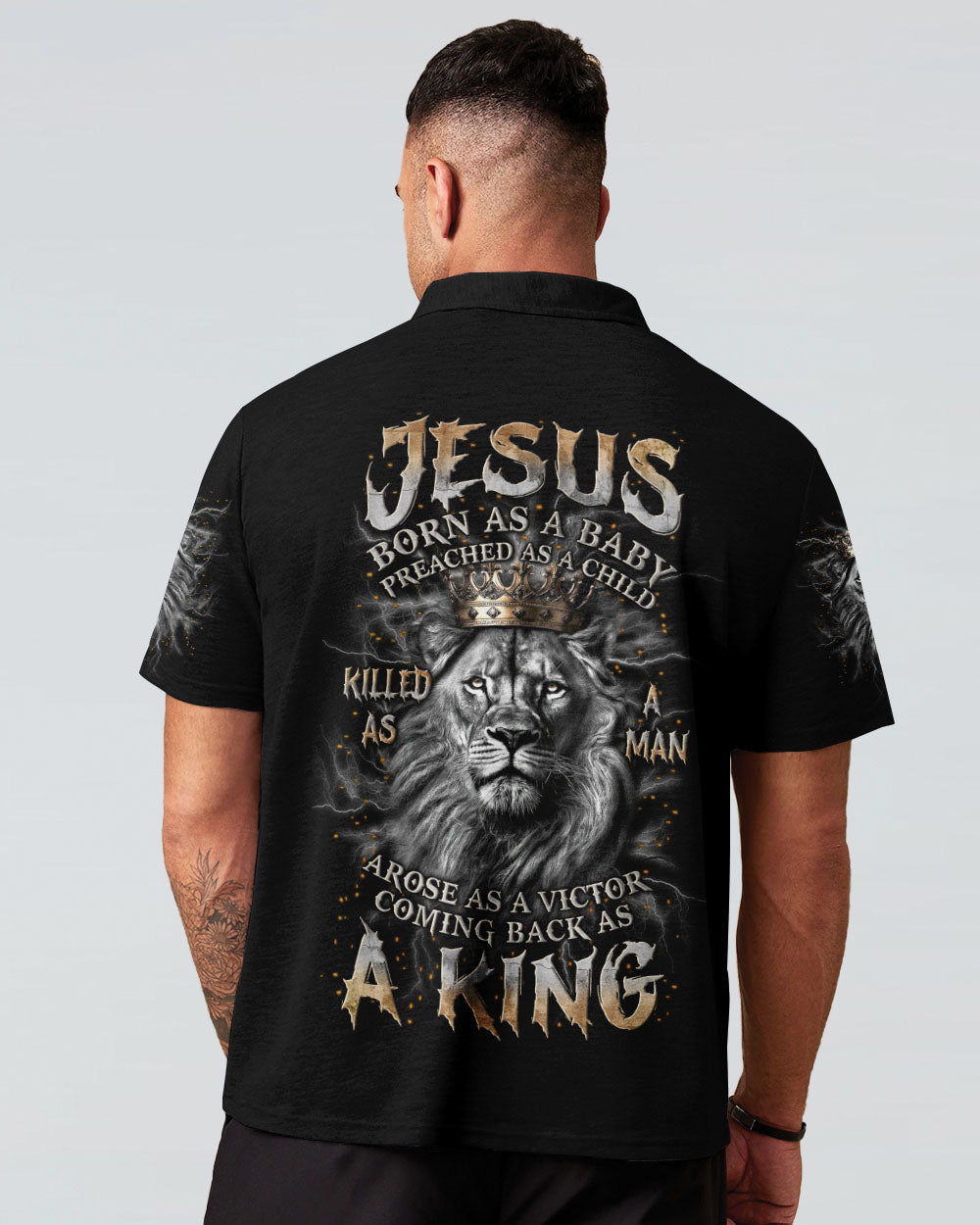 Coming Back As A King Men's All Over Print Shirt - Yhln24012502