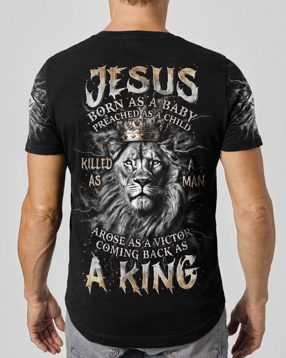 Coming Back As A King Men's All Over Print Shirt - Yhln24012502