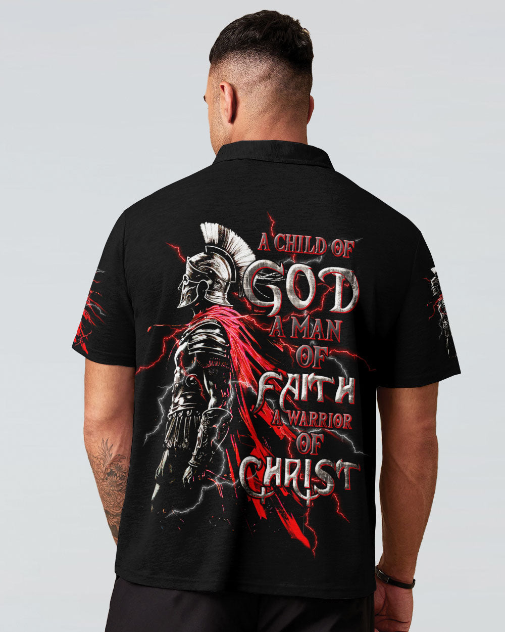 A Warrior Of Christ Men's All Over Print Shirt - Tltw1412244