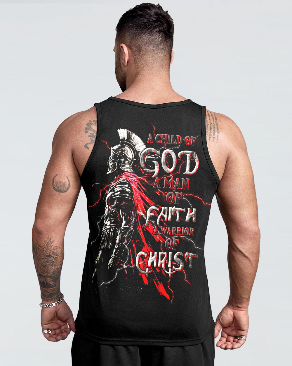 A Warrior Of Christ Men's All Over Print Shirt - Tltw1412244