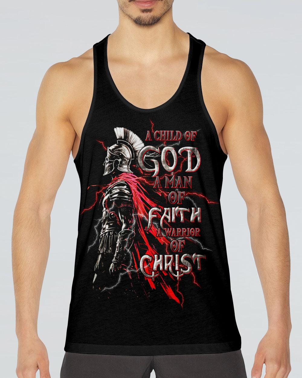 A Warrior Of Christ Men's All Over Print Shirt - Tltw1412244