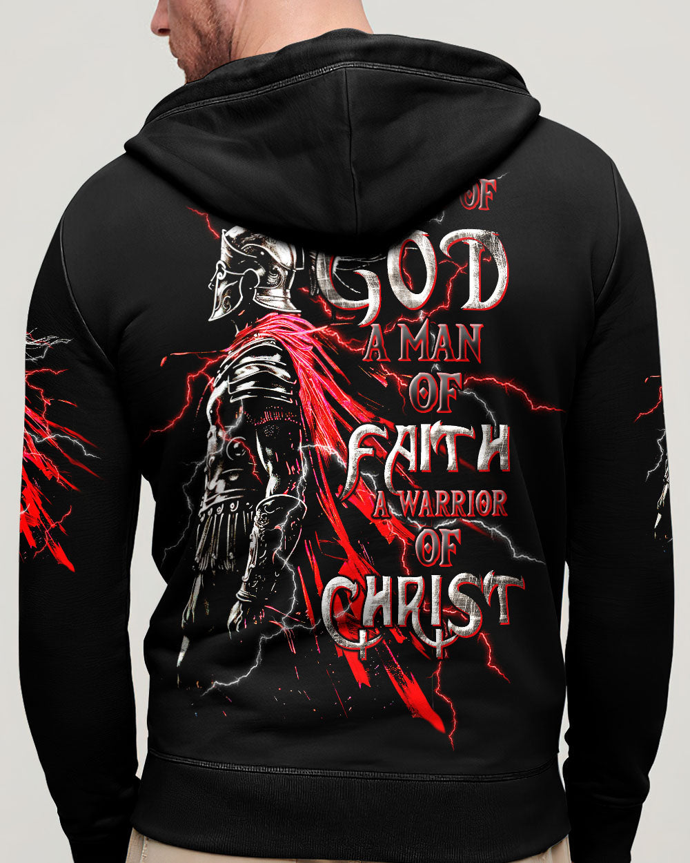 A Warrior Of Christ Men's All Over Print Shirt - Tltw1412244