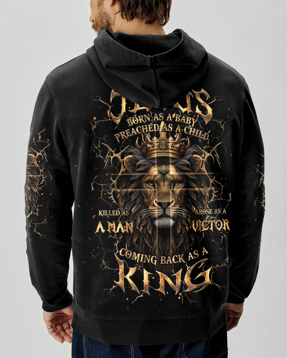 Coming Back As A King Lion Men's All Over Print Shirt  - Tlhg1111242