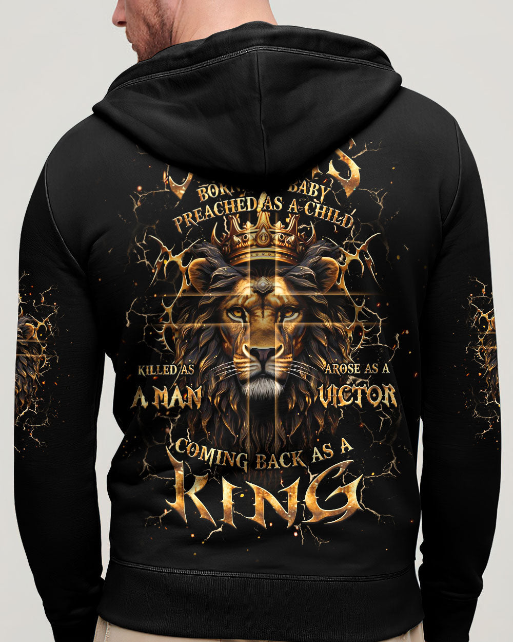 Coming Back As A King Lion Men's All Over Print Shirt  - Tlhg1111242