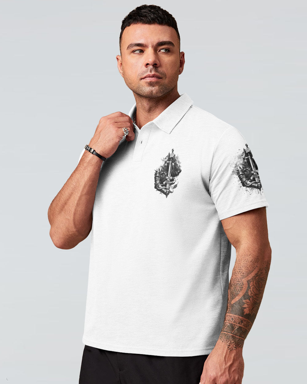 A Warrior Of Christ Warrior Men's All Over Print Shirt  - Tlno1312244