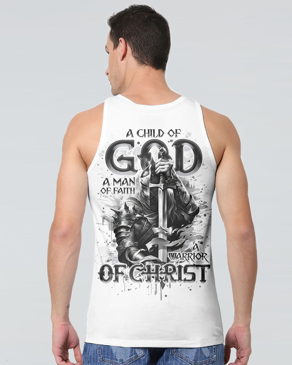 A Warrior Of Christ Warrior Men's All Over Print Shirt  - Tlno1312244