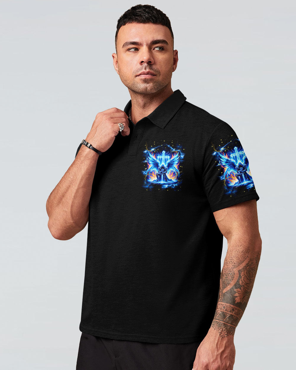 A Warrior Of Christ Men's All Over Print Shirt  - Tlnt0510242